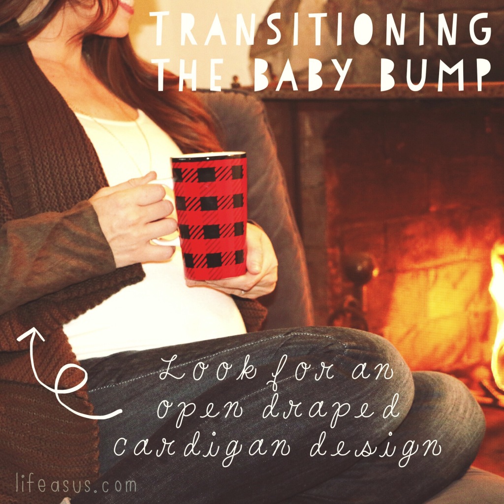 Transitioning the baby bump (lifeasus.com) #lifeasus #bumpstyle #dressthebump #pregnant #nursing #postpregnancy